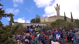 🥖🧀 Santo Toribio y Pedrea del pan y el quesillo 2022 Palencia [upl. by Kcirret619]