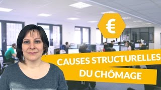 Les causes structurelles du chômage  Economie Terminale STMG  digiSchool [upl. by Seda593]