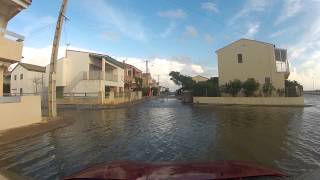 inondation à Gruissan les Chalets [upl. by Llyrat]