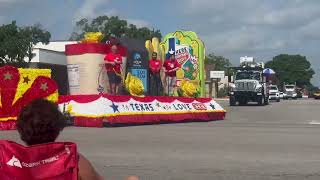 Watermelon Thump Parade Luling Texas [upl. by Ekim]