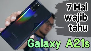 7 hal wajib tau  Samsung Galaxy A21s review [upl. by Ahsekar]