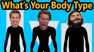 Whats Your Body Type 100 ACCURATE EASY TEST Ectomorph Mesomorph Endomorph Diet amp Workout Shape [upl. by Sams643]