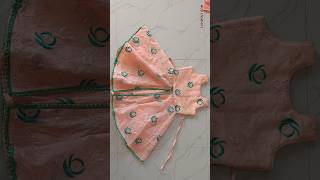 front open umbrella frock cutting and stiching umbrellacutfrock shortfeed [upl. by Eelahs918]