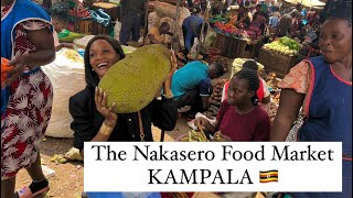 IS KAMPALA SAFE   I visited the Biggest food market in KampalaNAKASERO MARKETkampala uganda [upl. by Wyatan]