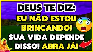 ⚠️ DEUS NÃO ESTÁ BRINCANDO VEJA Antes que Seja Tarde o ANJO foi enviado para  Mensagem de Deus [upl. by Theresina]