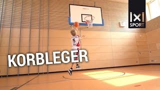 Korbleger lernen  Wie trainiere ich den Korbleger im Basketball [upl. by Hervey967]