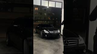 W219 CLS 55 AMG V8 Kompressor Burnout amp acceleration🇷🇺 dance music dj w219amg cls55amg clean [upl. by Boff]