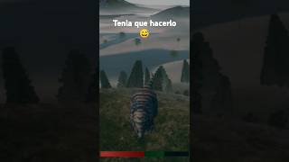 Le declare la guerra a todo el server en silencio 🤣ark dinosaur gameplay android [upl. by Smith679]