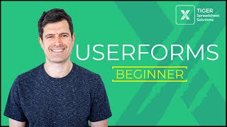 Excel Userforms for Beginners 310 – Use Excel VBA to Create A Userform and Manage a Database [upl. by Nyraf]