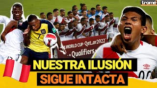 PERÚ vs ECUADOR 1 1 Resumen GOL DE OREJA FLORES nos mantiene en la pelea para QATAR 2022 [upl. by Pegg]