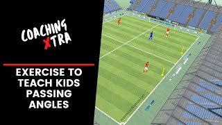 Kids 3v1 Rondo With Mini Goals [upl. by Silliw78]