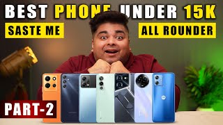 Best Phones Under 15000  FEBRUARY 2024  All Rounder in BUDGET🔥 [upl. by Cenac]