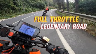 KTM Duke 390 Legendary Road awesome sound RAW in TURKEY [upl. by Annazus803]