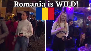 INSANE Bucharest Romania NIGHTLIFE  will BLOW you away  Nightlife in Romania [upl. by Issy734]