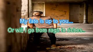 Rags To Riches Tony Bennett Lyrics [upl. by Siwel]