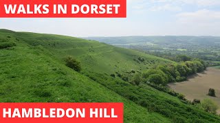 WALKS IN DORSET at HAMBLEDON HILL CHILD OKEFORD amp SHILLINGSTONE RAILWAY STATION 4K [upl. by Bumgardner]