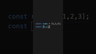 how to destructure an array in JavaScript [upl. by Sucramed727]