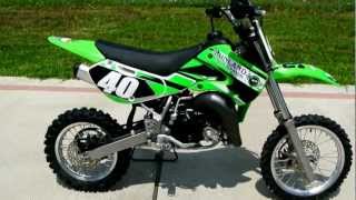 2009 Kawasaki KX65 Youth Motorcross Bike [upl. by Ecad]