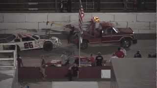 Horrific crash at Kingsport Speedway [upl. by Atalie631]