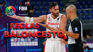 🏀Las 6 Reglas de BALONCESTO que TODOS necesitan CONOCER  Basketball para PRINCIPIANTES🏀 [upl. by Nairahcaz]