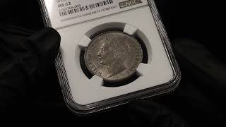 Lot 232 German States Wurttemberg 1 Gulden 1841 Voigt NGC MS63 Top Pop [upl. by Carlene]