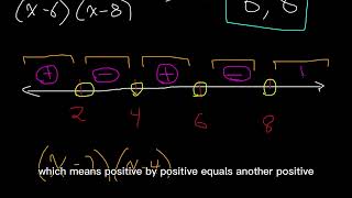 Rational Inequalities Algebra [upl. by Bartolome]