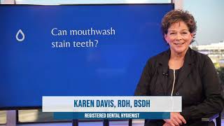 Can mouthwash stain teeth  Video 27  Periosciences [upl. by Alburg999]