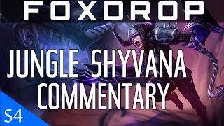 Season 4 Diamond Jungle Shyvana Gameplay Commentary  League of Legends [upl. by Filmore]