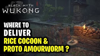 How to Get Elder Amourworm Spirit Use of Proto Amourworm amp Rice Cocoon  Black Myth Wukong [upl. by Ahsla694]