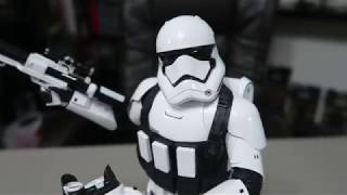 Episode 68  Sideshow First Order Stormtrooper Jakku Exclusive Unboxing [upl. by Aehtna]