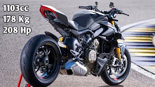 New 2023 Ducati Streetfighter V4s Top Speed [upl. by Adas]