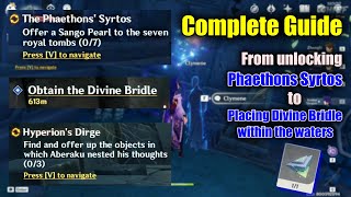 The Phaethons Syrtos Complete Quest Guide  Obtain the Divine Bridle  Genshin [upl. by Treulich]