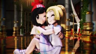 MMD  ENG SUBS  Cantarella  Moon x Lillie [upl. by Enirehs]