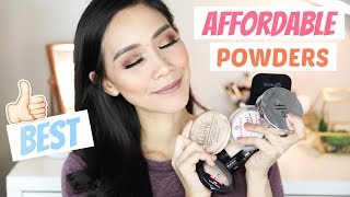 TOP 5 BEST AFFORDABLE POWDERS For ALL Skin Types [upl. by Bone]