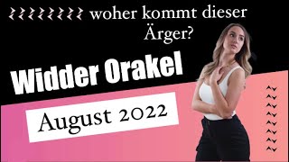 Dein Widder Orakel für den Monat August 2022 🔮 Engelbotschaften amp Stein des Monats Fortsetzung 😮 [upl. by Osmund586]