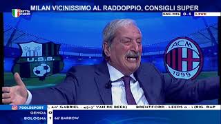 Milan Campione d Italia con Tiziano Crudeli [upl. by Ellened682]