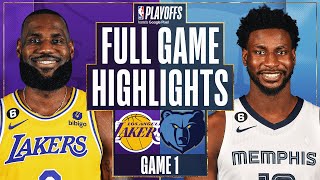 7 LAKERS at 2 GRIZZLIES  FULL GAME 1 HIGHLIGHTS  April 16 2023 [upl. by Wehner]