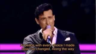 IL DIVO  Mama with Lyrics Live in Barcelona [upl. by Aitnauq]