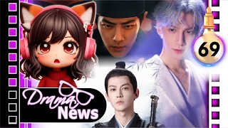 Luo Yunxi Concert Xiao Zhan RedMoon Pact Yibo The Double Lançamentos TOP10 Dramas DramaNews69 [upl. by Ayalat]