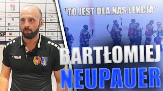 Bartłomiej Neupauer po porażce z Texom STSem Sanok 46 [upl. by Lachus]