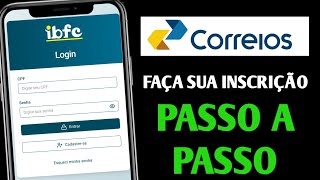 COMO FAZER INSCRIÇÃO NO CONCURSO DOS CORREIOS 2024 PASSO A PASSO [upl. by Iris]