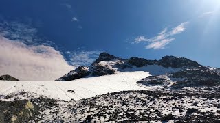 Dreiländerspitze Hochtour  Route über den Normalweg Westgrat [upl. by Dylane]