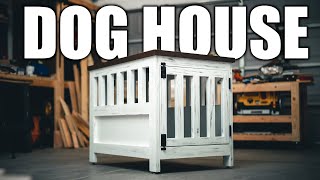 Easy DIY Dog Kennel Furniture  Farmhouse Furniture  How To [upl. by Veronika]