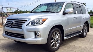 2015 Lexus LX 570 Exhaust  Start Up  Full Review [upl. by Haroved]