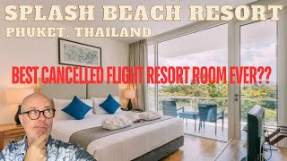 Splash Beach Resort  Mai Khao Beach  Phuket Thailand  Room Tour [upl. by Eerehs]