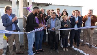 Imágenes de la inauguración de viviendas de Mevir en Carreta Quemada [upl. by Melony]