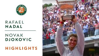 Rafael Nadal v Novak Djokovic Highlights  Mens Final 2014  RolandGarros [upl. by Uzzia]