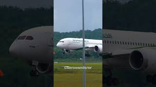 IRAQI AIRWAYS B7878 landing at Kuala Lumpur Airport shorts aviation b787 landing youtubeshorts [upl. by Ronnie475]