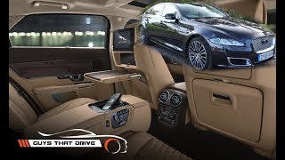 The Jaguar XJL Autobiography Four Ordinary Guys Review Total British Luxury [upl. by Durarte]