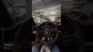 Porsche 9922 Startup and Revs [upl. by Mignonne]